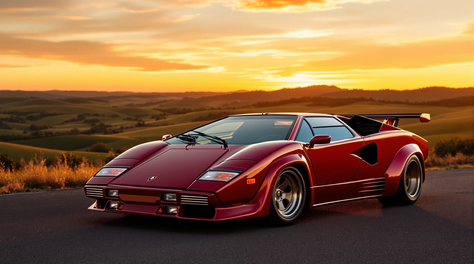 Lamborghini Countach : Découvrez la légende des supercars et son design iconique
